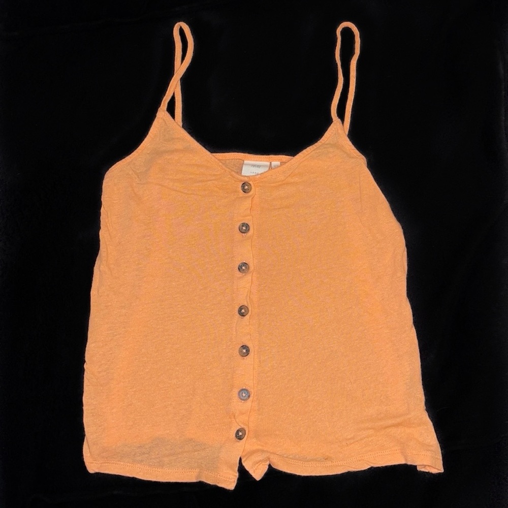 Coral Pink Tank Top